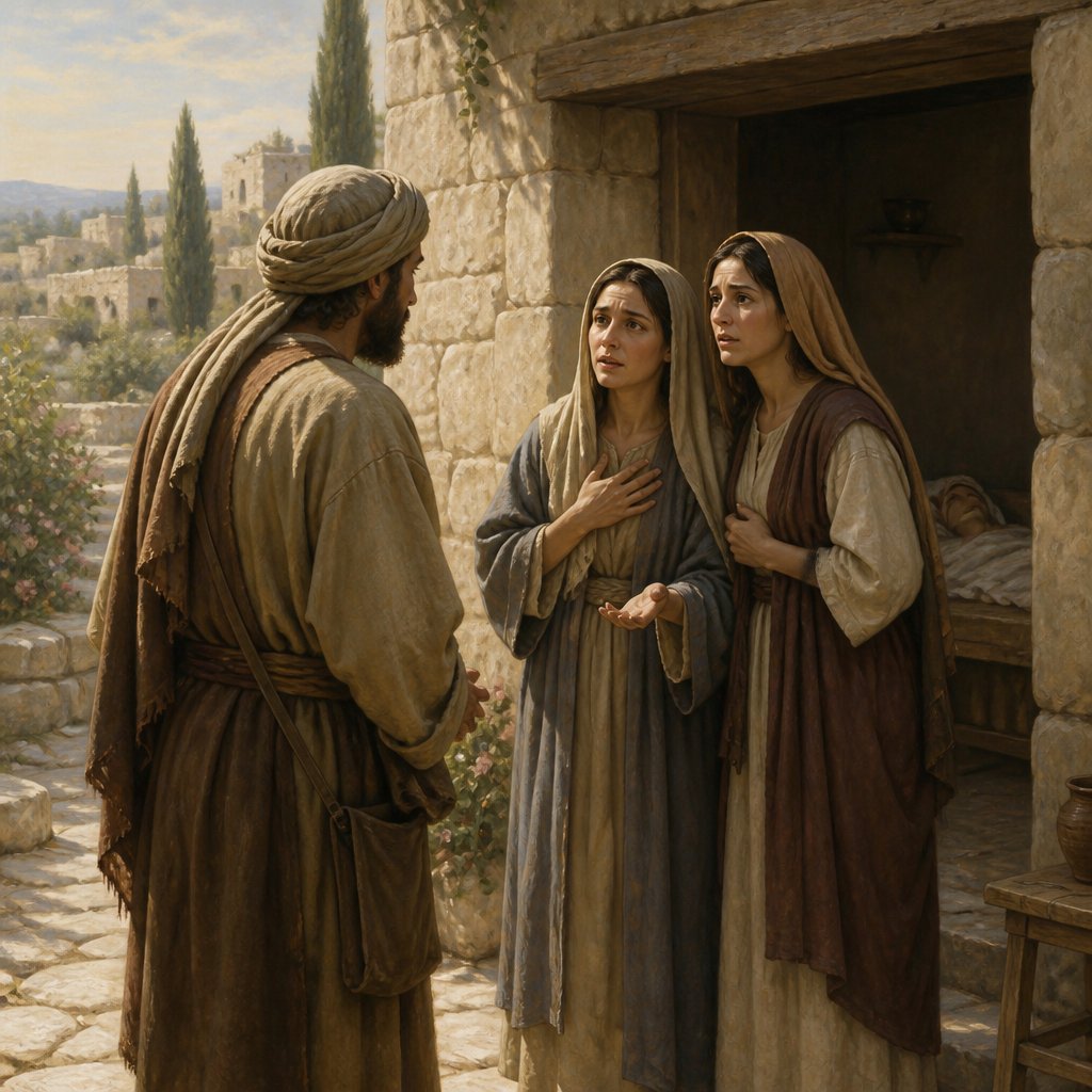 "Therefore his sisters sent unto him, saying, Lord, behold, he whom thou lovest is sick." - John 11:3