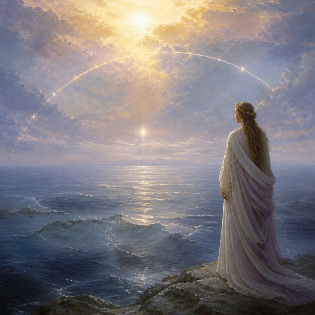 "When he prepared the heavens, I was there: when he set a compass upon the face of the depth:" - Proverbs 8:27