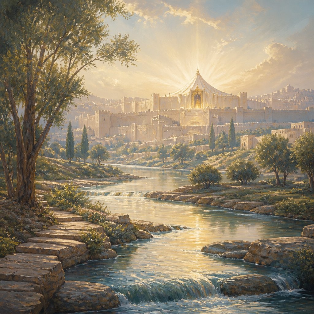 "There is a river, the streams whereof shall make glad the city of God, the holy place of the tabernacles of the most High." - Psalms 46:4