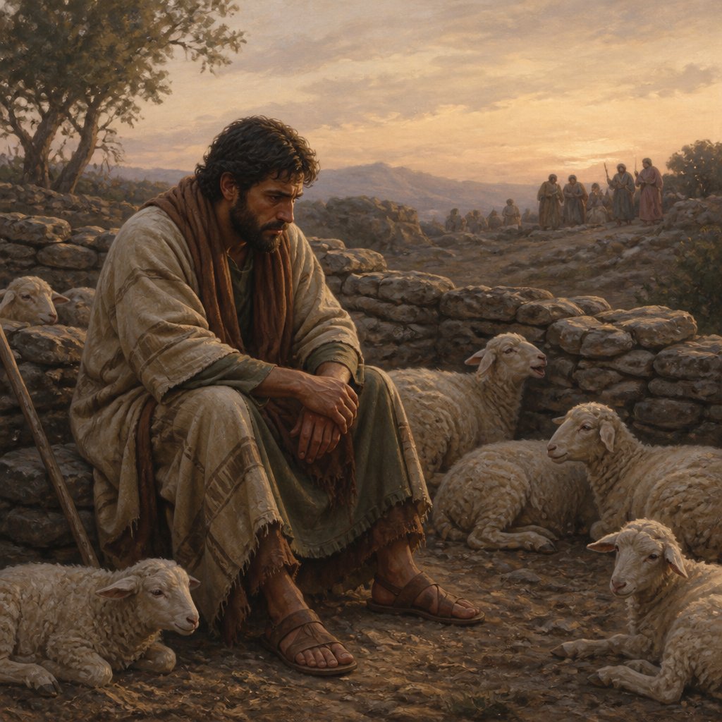 "Why abodest thou among the sheepfolds, to hear the bleatings of the flocks? For the divisions of Reuben there were great searchings of heart." - Judges 5:{verse.verse_number}