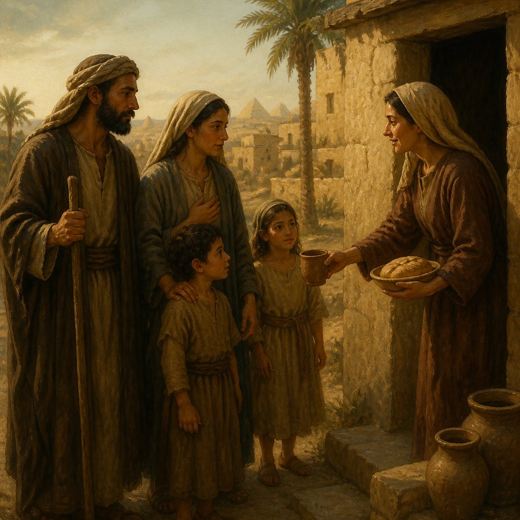 "¶ Also thou shalt not oppress a stranger: for ye know the heart of a stranger, seeing ye were strangers in the land of Egypt." - Exodus 23:9