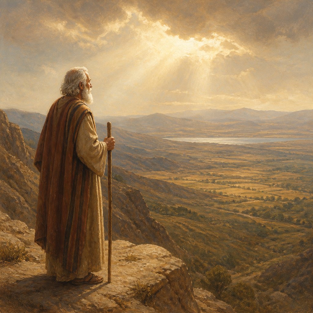"And the LORD said unto Moses, Get thee up into this mount Abarim, and see the land which I have given unto the children of Israel." - Numbers 27:12