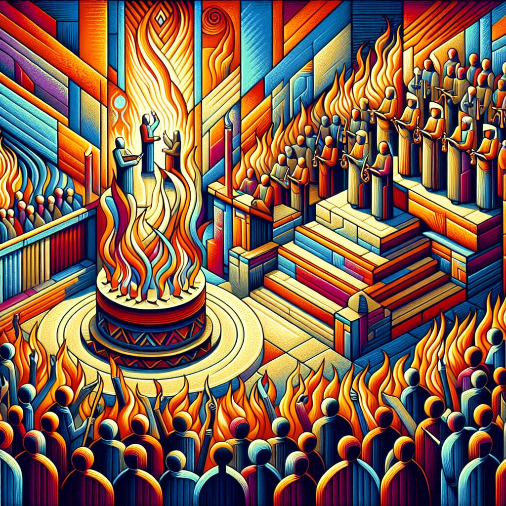 Leviticus 23:8 - "But ye shall offer an offering made by fire unto the LORD seven days: in the seventh day is an holy convocation: ye shall do no servile work therein."