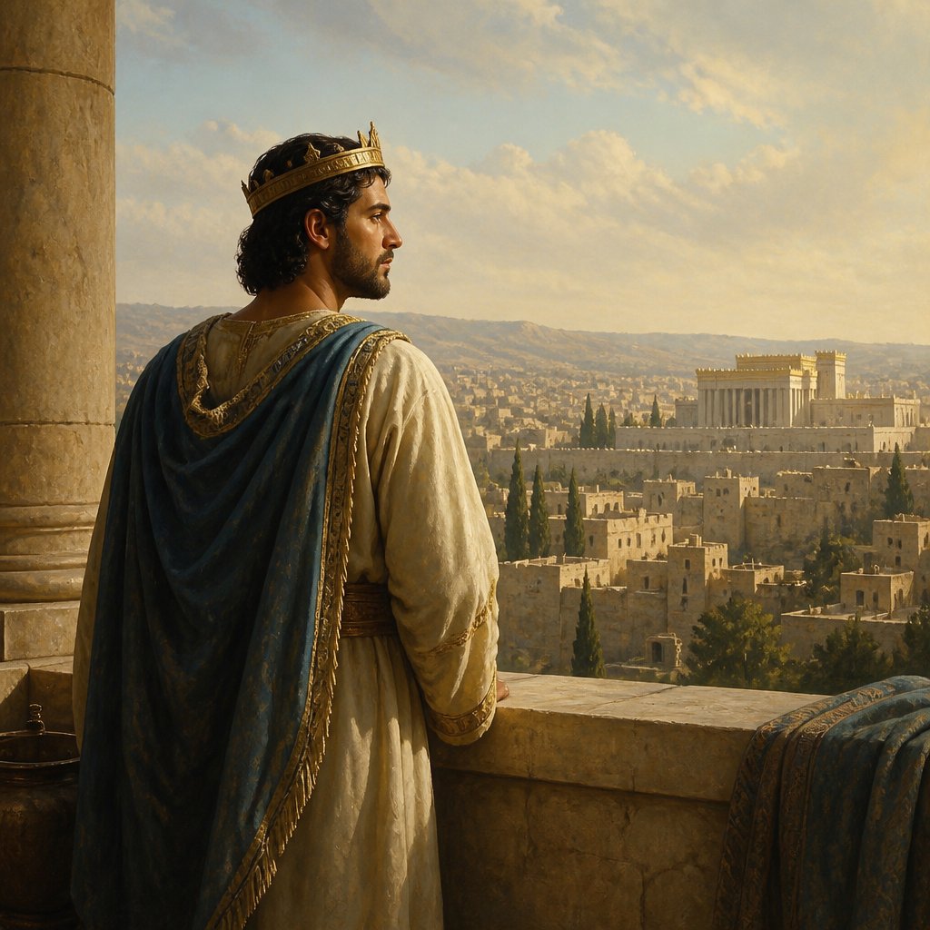 "He was five and twenty years old when he began to reign, and reigned sixteen years in Jerusalem." - 2 Chronicles 27:{verse.verse_number}