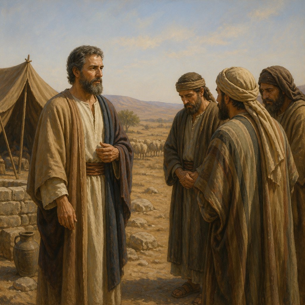"And Isaac said unto them, Wherefore come ye to me, seeing ye hate me, and have sent me away from you?" - Genesis 26:{verse.verse_number}