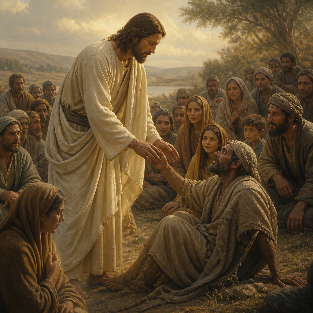 "And Jesus went forth, and saw a great multitude, and was moved with compassion toward them, and he healed their sick." - Matthew 14:14