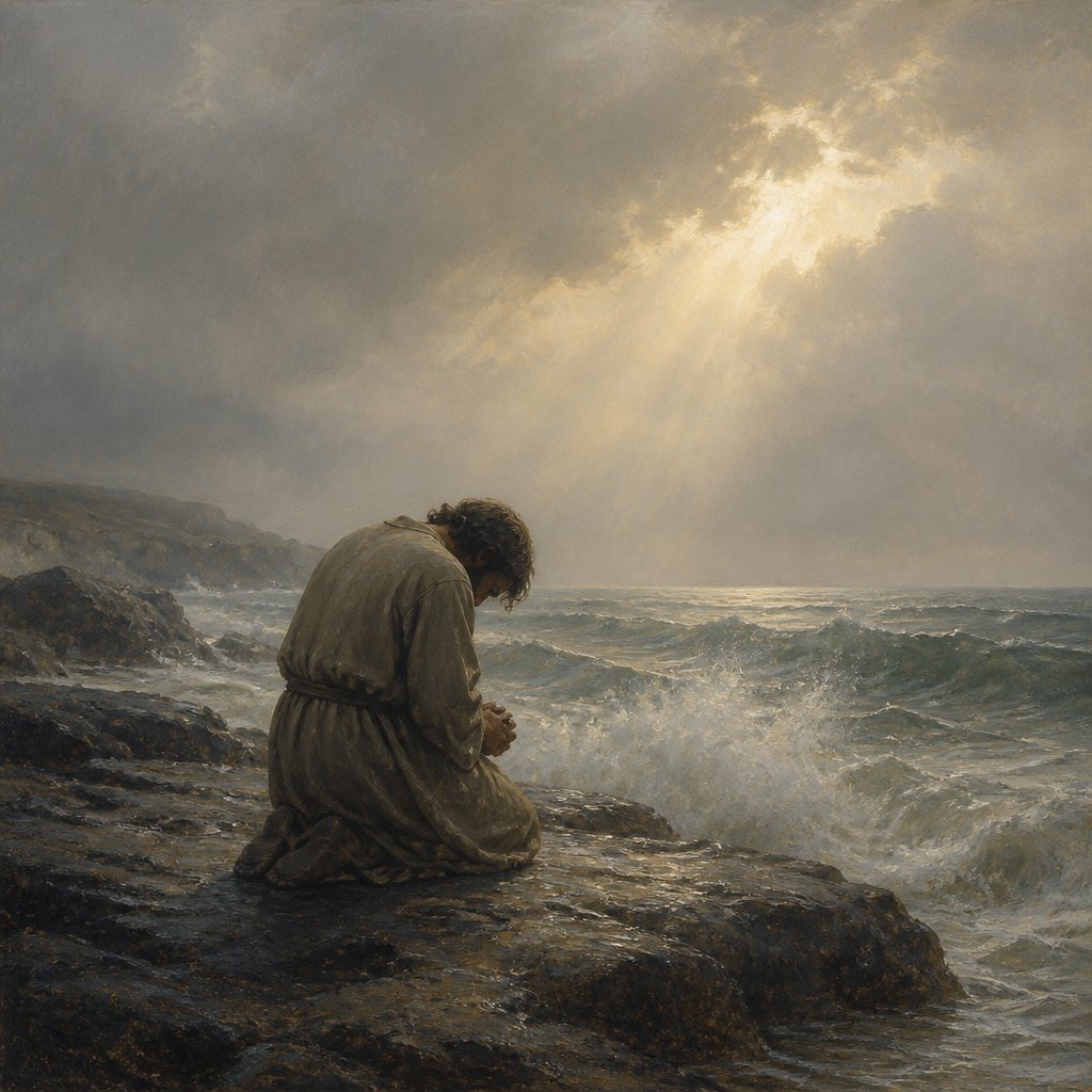 "Thy wrath lieth hard upon me, and thou hast afflicted me with all thy waves. Selah." - Psalms 88:7