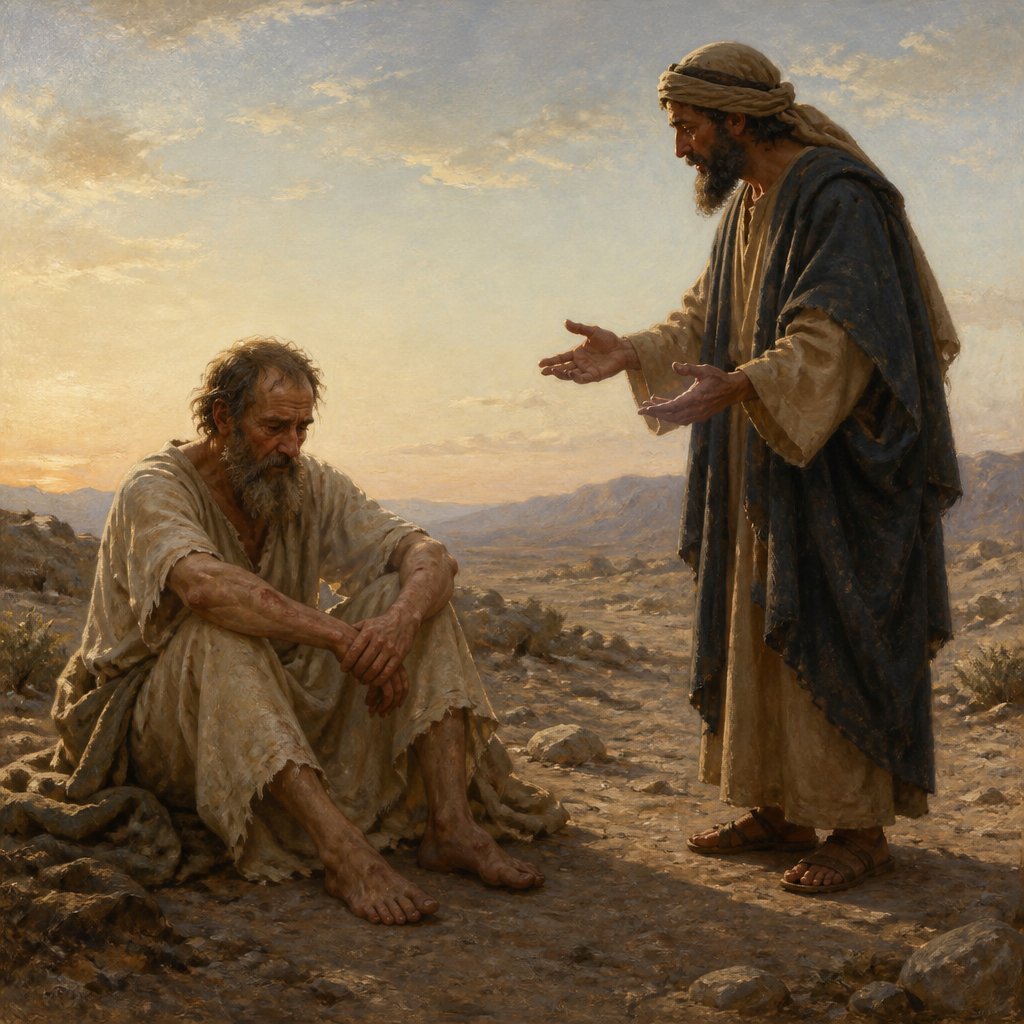 "Shall vain words have an end? or what emboldeneth thee that thou answerest?" - Job 16:3