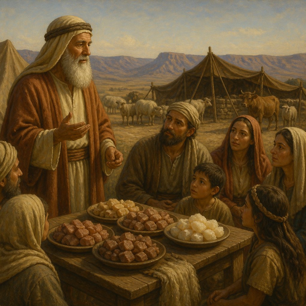 "Speak unto the children of Israel, saying, Ye shall eat no manner of fat, of ox, or of sheep, or of goat." - Leviticus 7:23