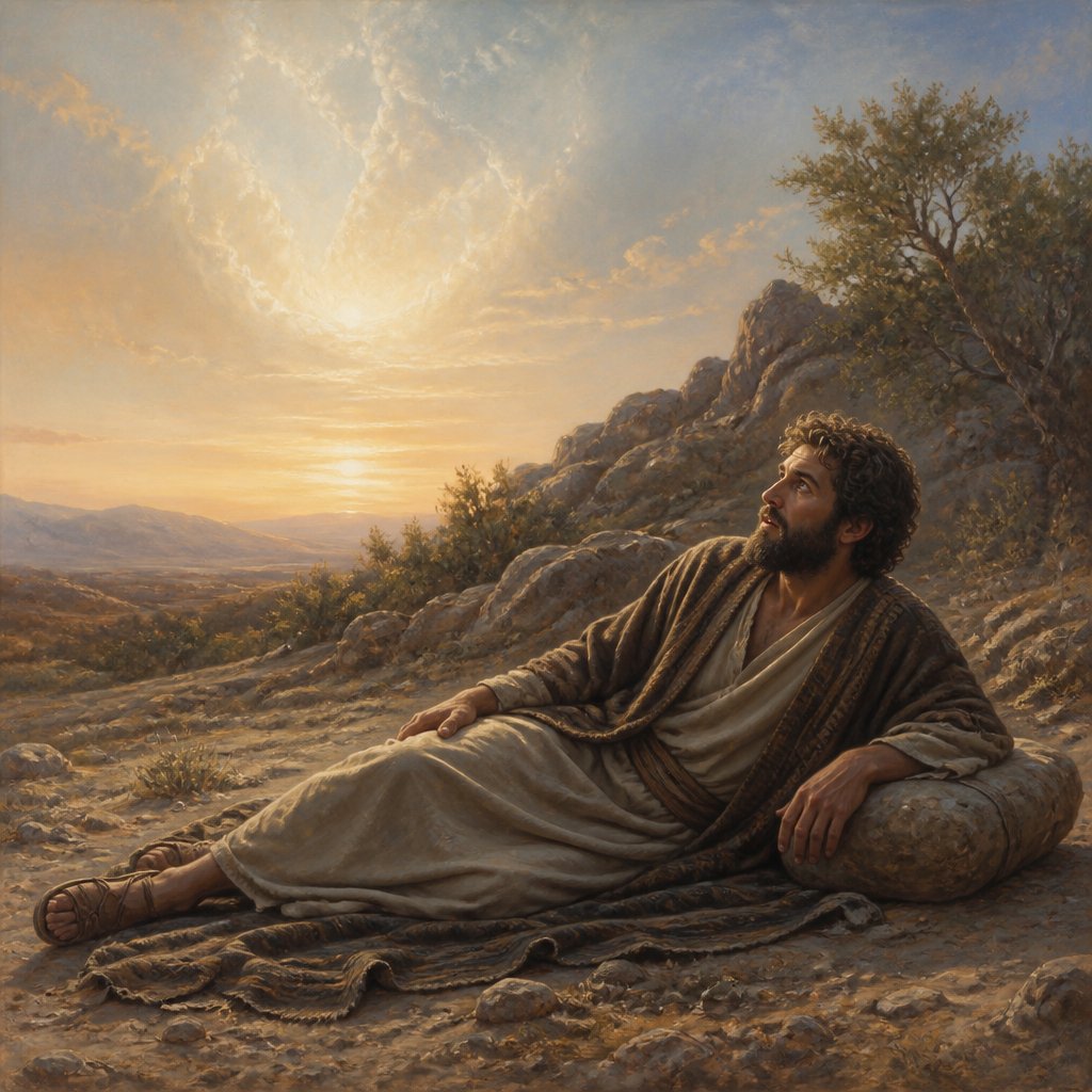 "¶ And Jacob awaked out of his sleep, and he said, Surely the LORD is in this place; and I knew it not." - Genesis 28:{verse.verse_number}