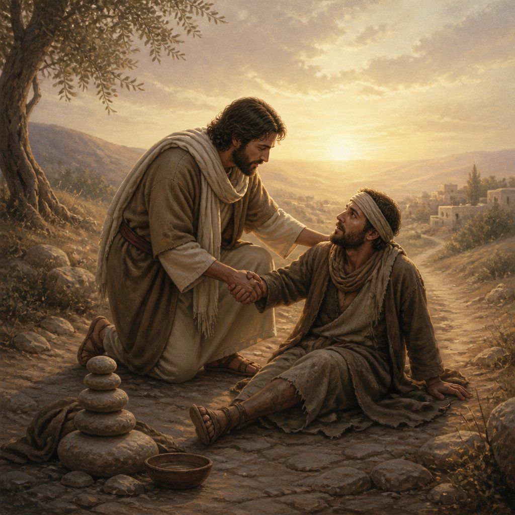 "He hath shewed thee, O man, what is good; and what doth the LORD require of thee, but to do justly, and to love mercy, and to walk humbly with thy God?" - Micah 6:{verse.verse_number}