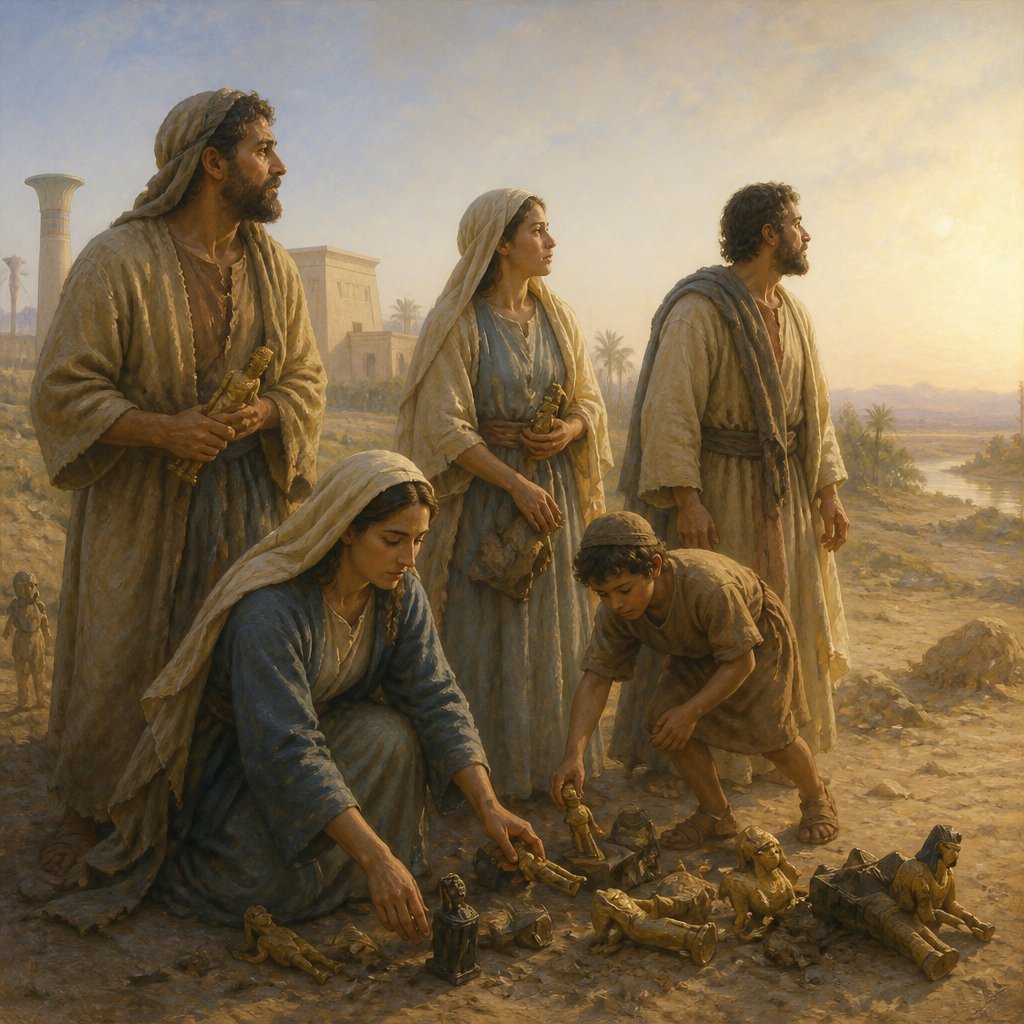 "Then said I unto them, Cast ye away every man the abominations of his eyes, and defile not yourselves with the idols of Egypt: I am the LORD your God." - Ezekiel 20:7