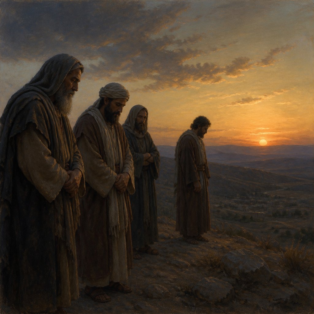 "Therefore night shall be unto you, that ye shall not have a vision; and it shall be dark unto you, that ye shall not divine; and the sun shall go down over the prophets, and the day shall be dark over them." - Micah 3:6