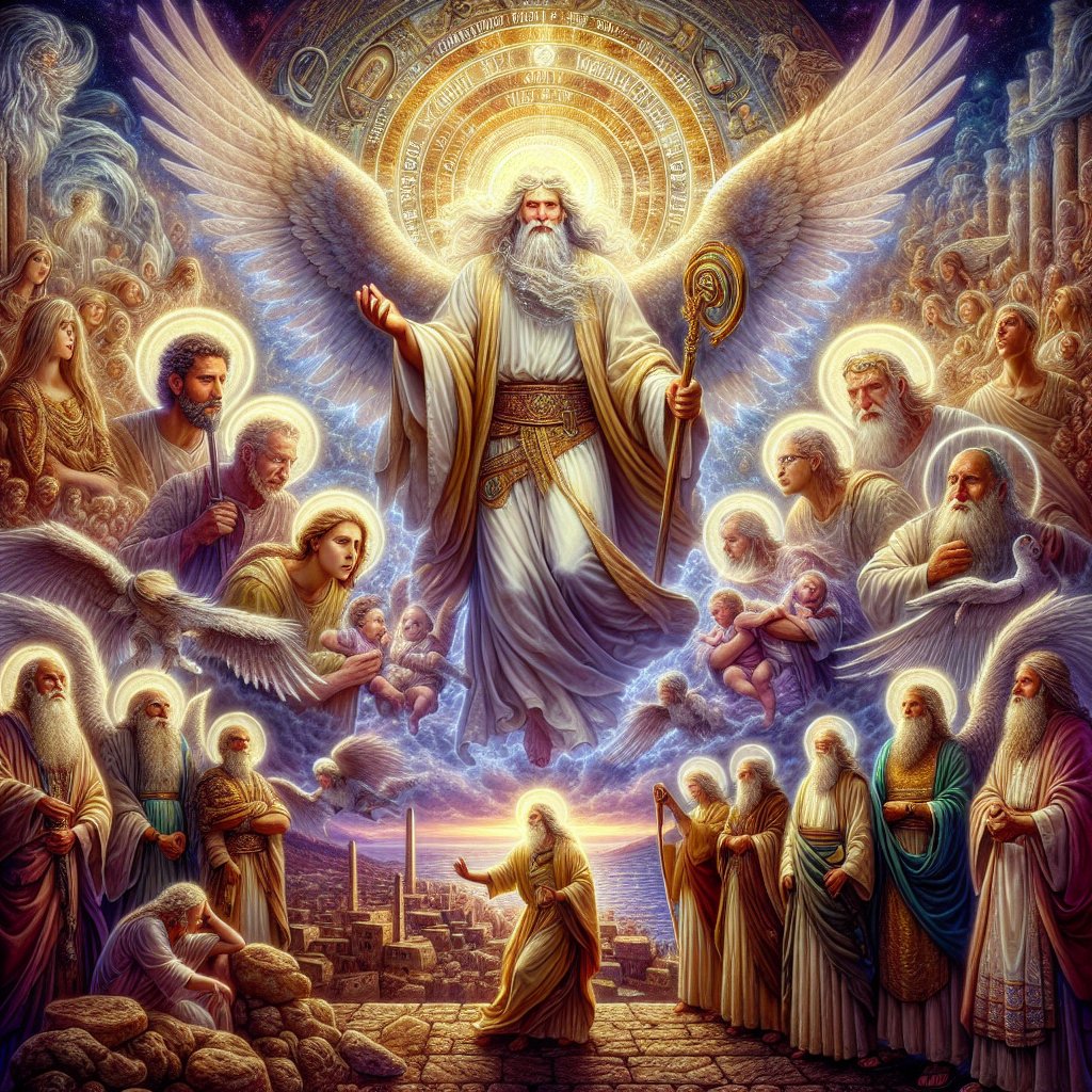 Zechariah 12:8 - "In that day shall the LORD defend the inhabitants of Jerusalem; and he that is feeble among them at that day shall be as David; and the house of David shall be as God, as the angel of the LORD before them."