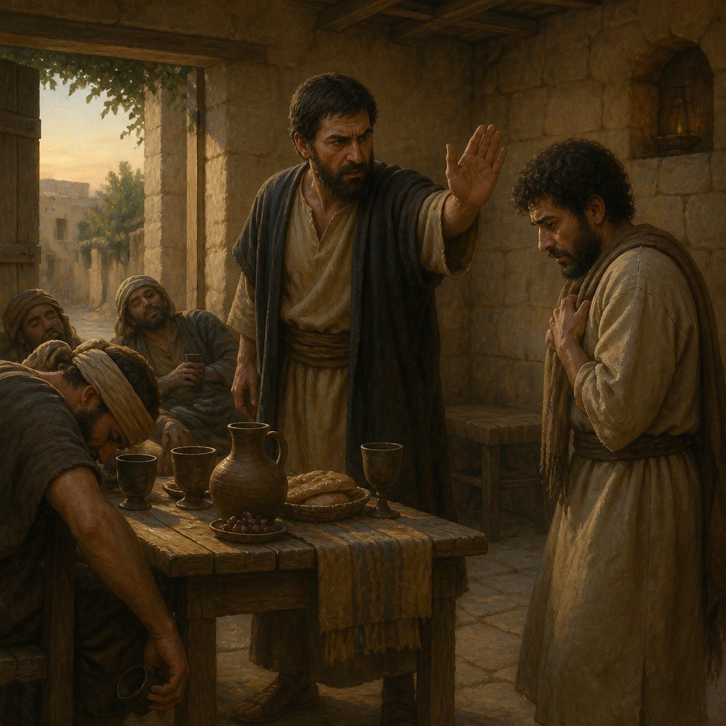 "And shall begin to smite his fellowservants, and to eat and drink with the drunken;" - Matthew 24:{verse.verse_number}