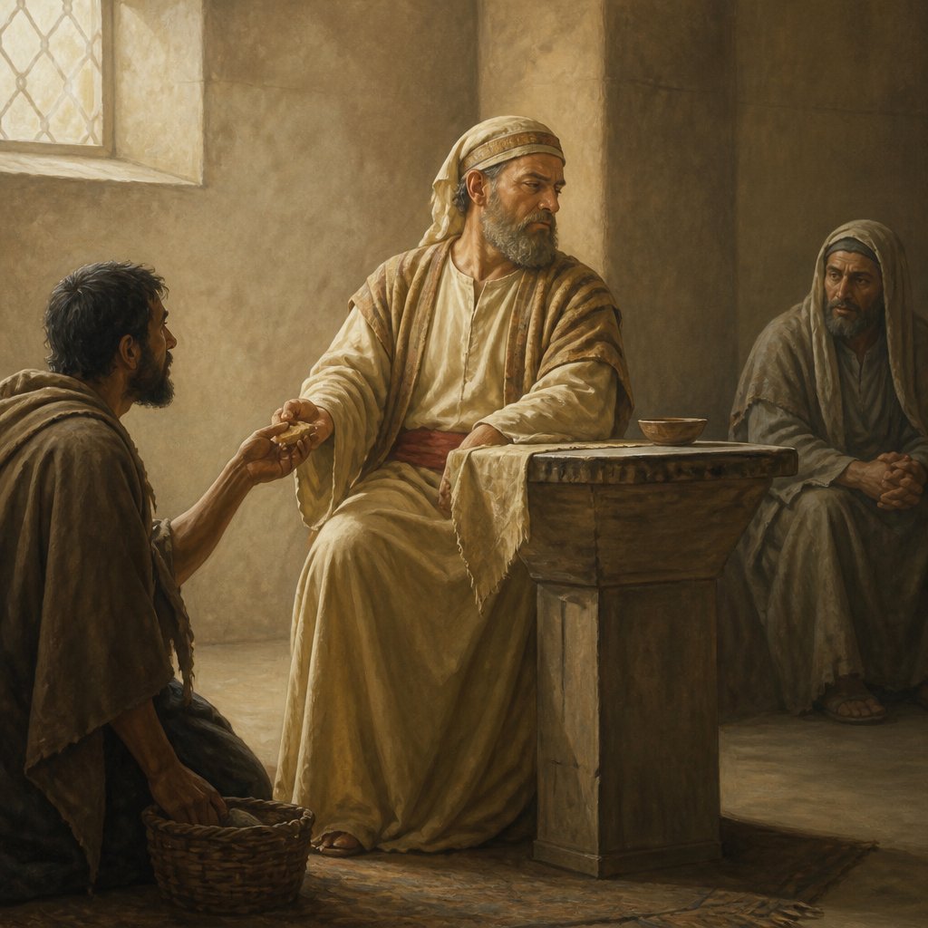 "To have respect of persons is not good: for for a piece of bread that man will transgress." - Proverbs 28:21