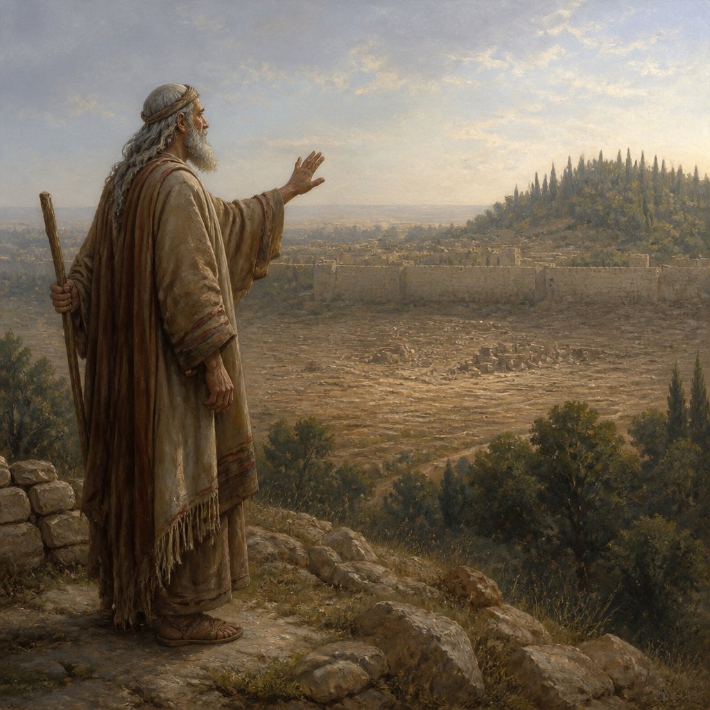 "Micah the Morasthite prophesied in the days of Hezekiah king of Judah, and spake to all the people of Judah, saying, Thus saith the LORD of hosts; Zion shall be plowed like a field, and Jerusalem shall become heaps, and the mountain of the house as the high places of a forest." - Jeremiah 26:18