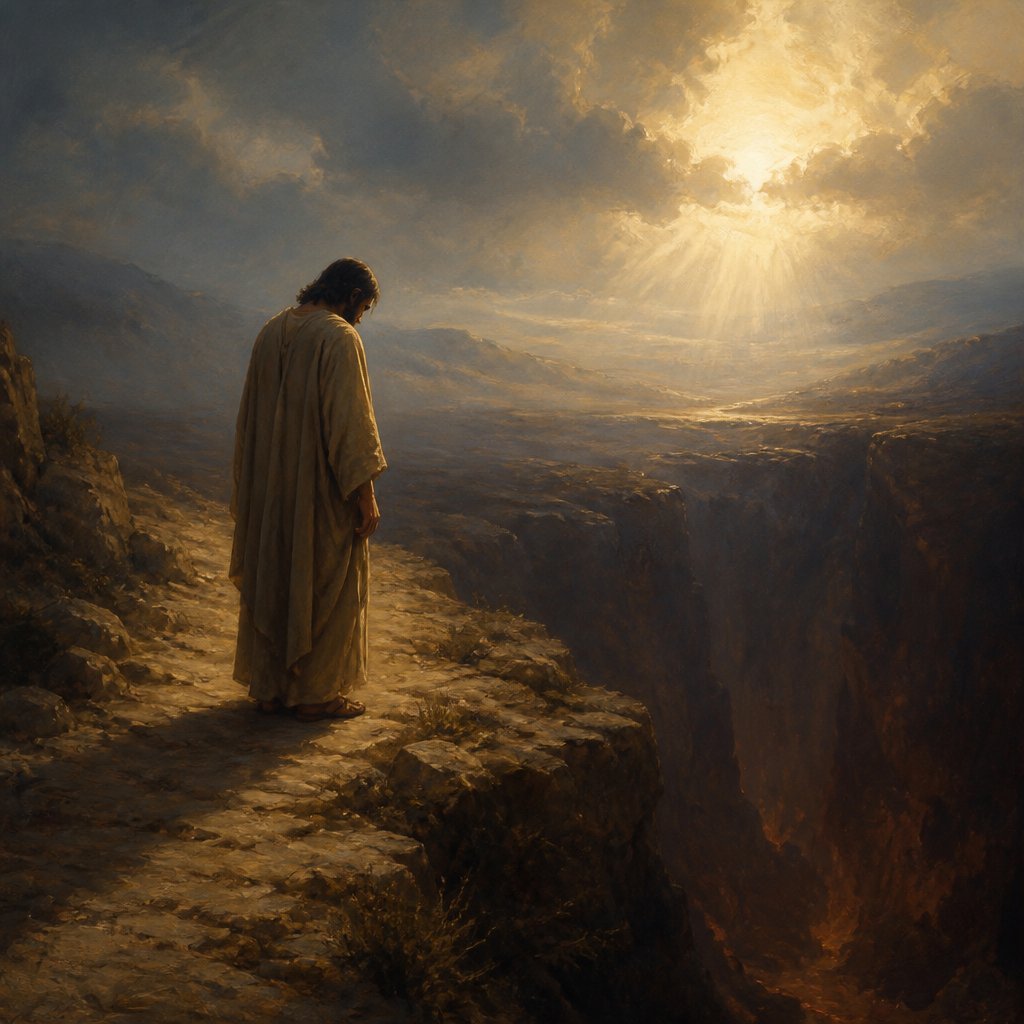 "But I will forewarn you whom ye shall fear: Fear him, which after he hath killed hath power to cast into hell; yea, I say unto you, Fear him." - Luke 12:{verse.verse_number}