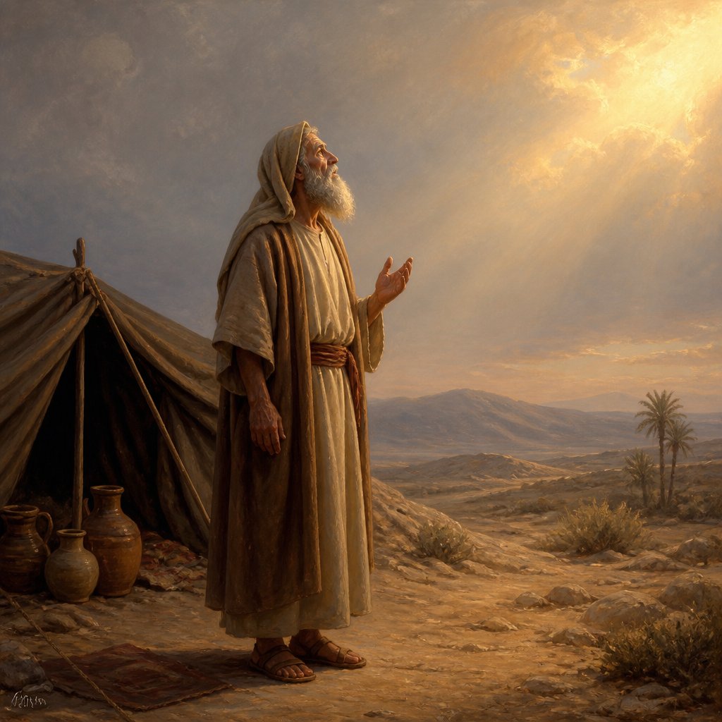 "And it came to pass after these things, that God did tempt Abraham, and said unto him, Abraham: and he said, Behold, here I am." - Genesis 22:1