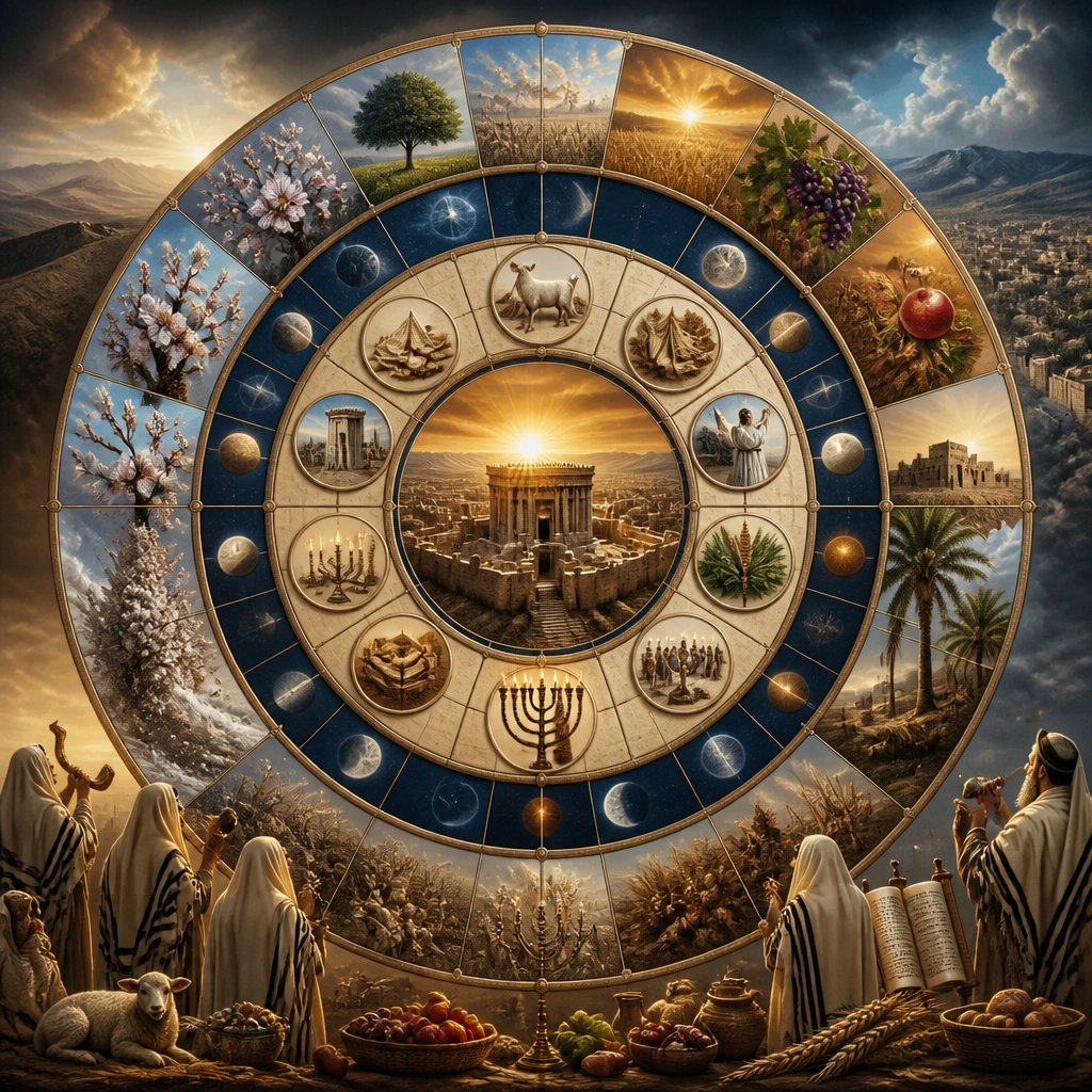 Make circular Jewish Old Testament feasts with our Gregorian, Babylonian and Jewish calendar month name.