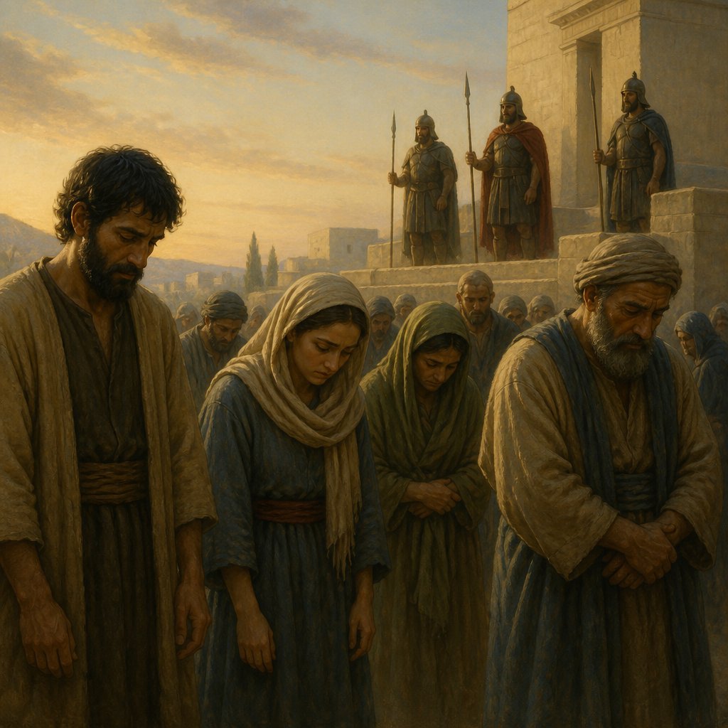 "And he gave them into the hand of the heathen; and they that hated them ruled over them." - Psalms 106:{verse.verse_number}