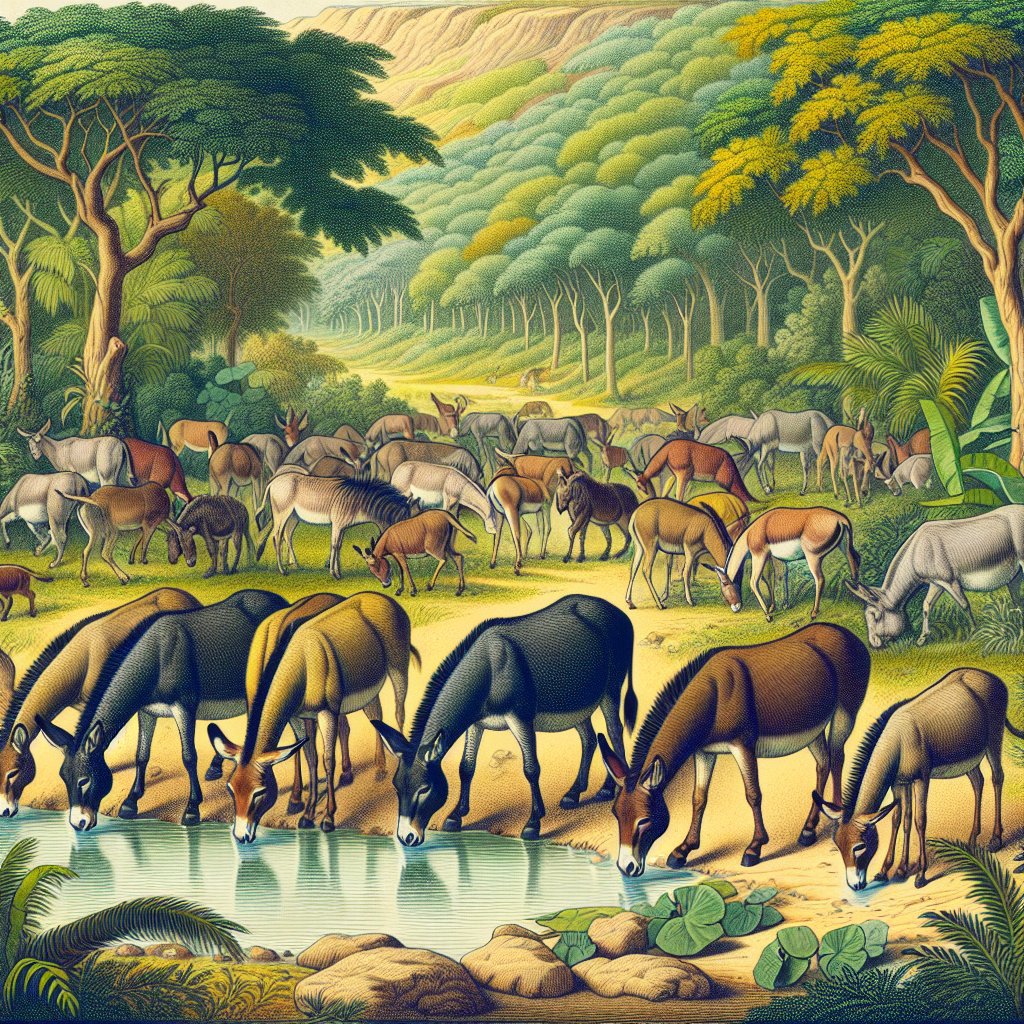 Psalms 104:11 - "They give drink to every beast of the field: the wild asses quench their thirst."