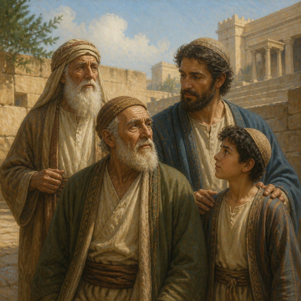 "And of the sons of Benjamin; Sallu the son of Meshullam, the son of Hodaviah, the son of Hasenuah," - 1 Chronicles 9:7
