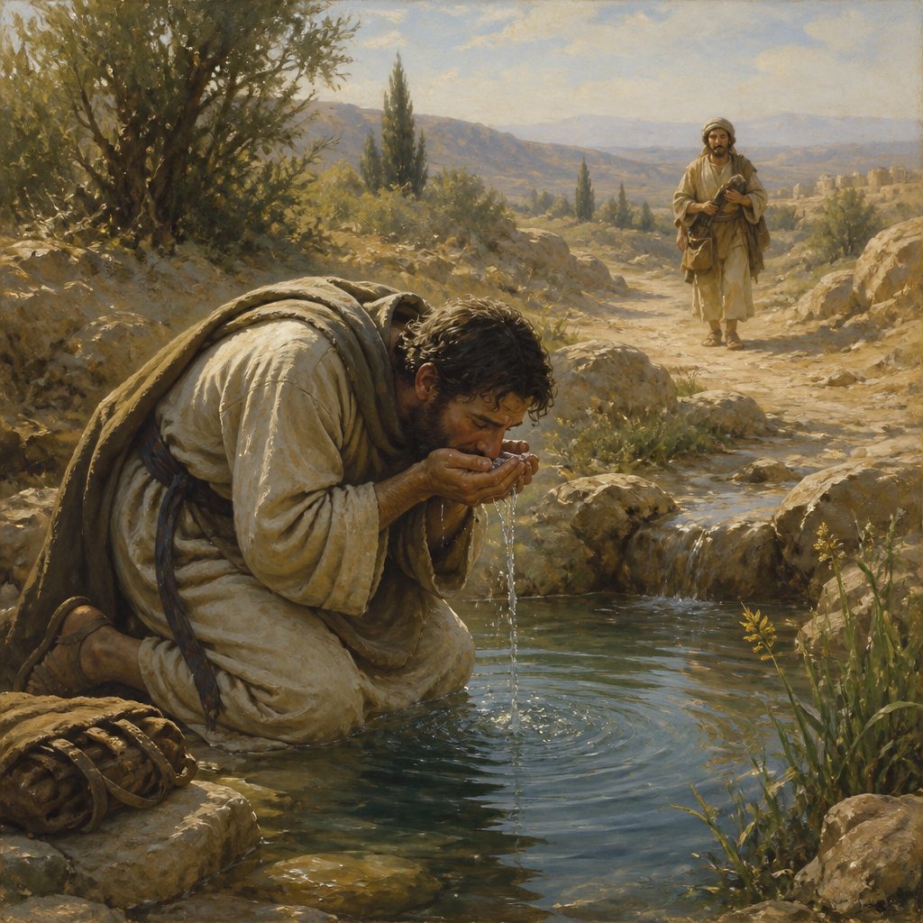 "As cold waters to a thirsty soul, so is good news from a far country." - Proverbs 25:{verse.verse_number}