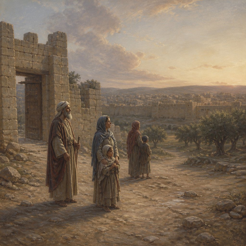 "For thus saith the Lord GOD; The city that went out by a thousand shall leave an hundred, and that which went forth by an hundred shall leave ten, to the house of Israel." - Amos 5:{verse.verse_number}