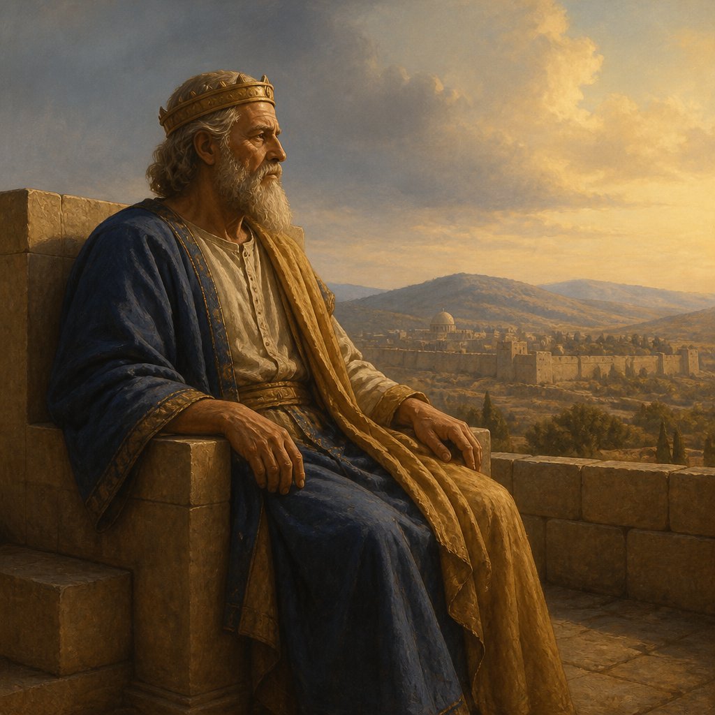 "And the days that David reigned over Israel were forty years: seven years reigned he in Hebron, and thirty and three years reigned he in Jerusalem." - 1 Kings 2:11