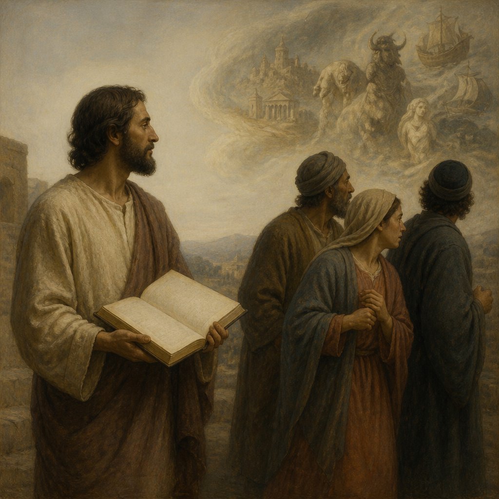 "And they shall turn away their ears from the truth, and shall be turned unto fables." - 2 Timothy 4:{verse.verse_number}