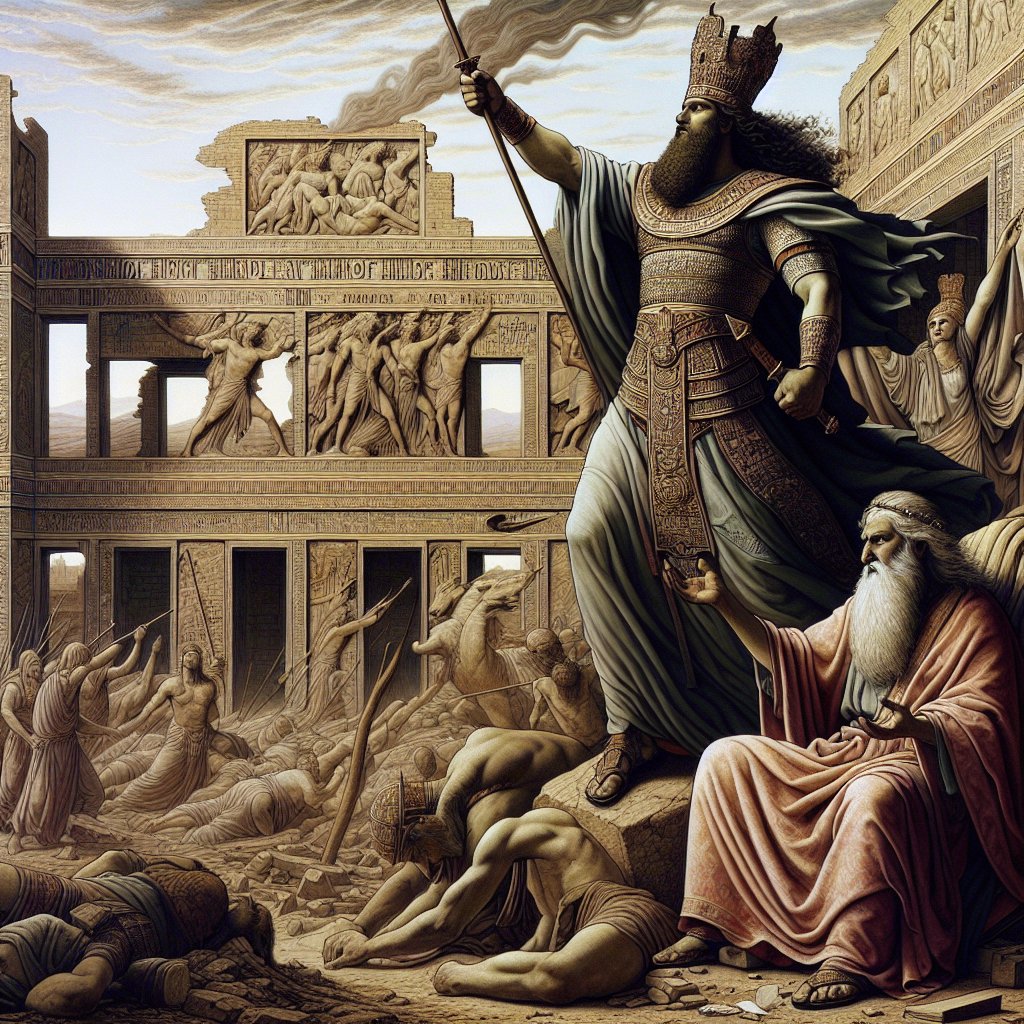 1 Kings 15:29 Artwork | Bible Art