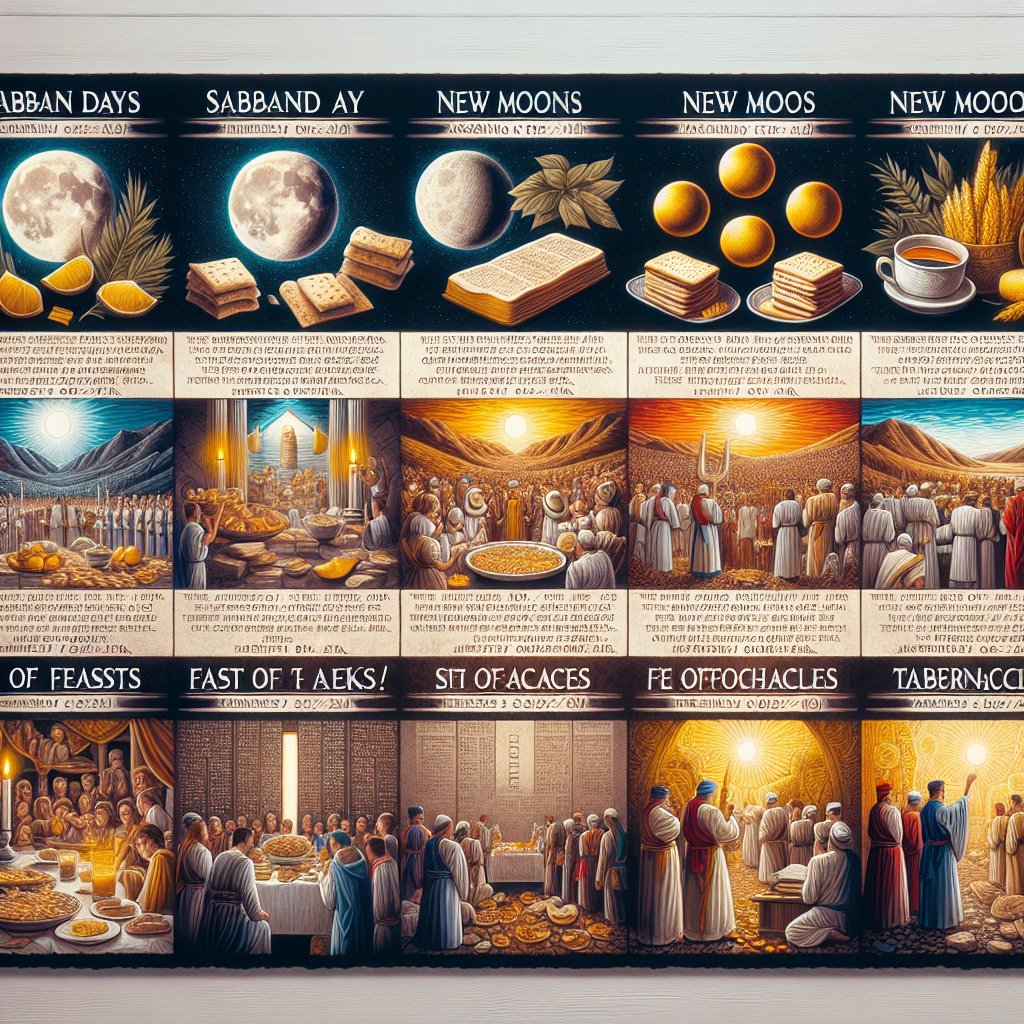 2 Chronicles 8:13 - "Even after a certain rate every day, offering according to the commandment of Moses, on the sabbaths, and on the new moons, and on the solemn feasts, three times in the year, even in the feast of unleavened bread, and in the feast of weeks, and in the feast of tabernacles."