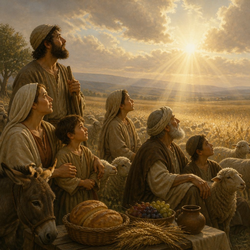 "The eyes of all wait upon thee; and thou givest them their meat in due season." - Psalms 145:15