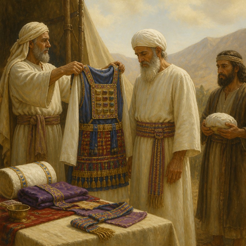"And thou shalt make holy garments for Aaron thy brother for glory and for beauty." - Exodus 28:2