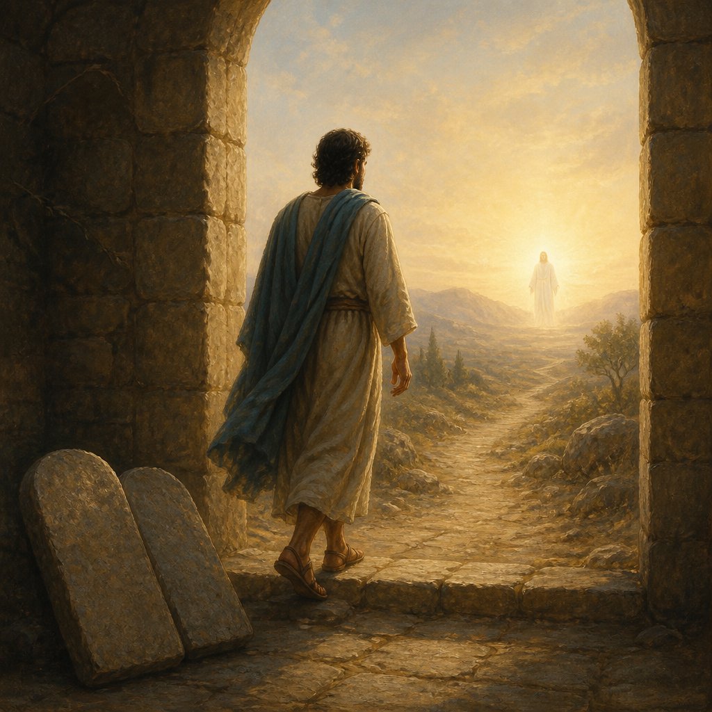 "For the law made nothing perfect, but the bringing in of a better hope did; by the which we draw nigh unto God." - Hebrews 7:{verse.verse_number}