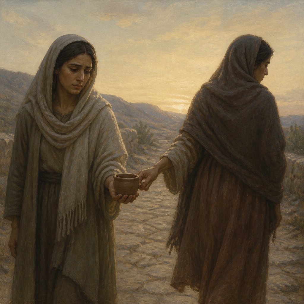 "Thou hast walked in the way of thy sister; therefore will I give her cup into thine hand." - Ezekiel 23:{verse.verse_number}