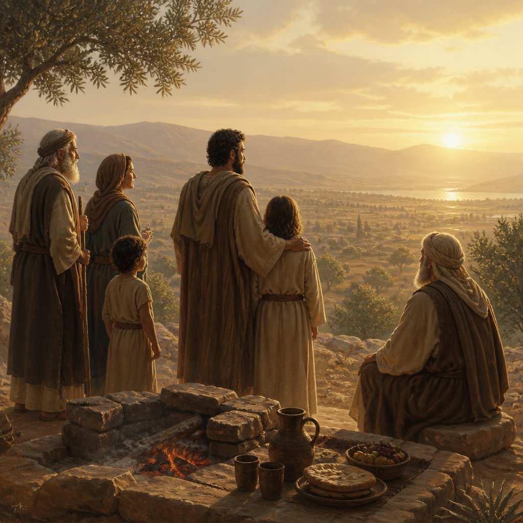 "And it shall come to pass, when ye be come to the land which the LORD will give you, according as he hath promised, that ye shall keep this service." - Exodus 12:25