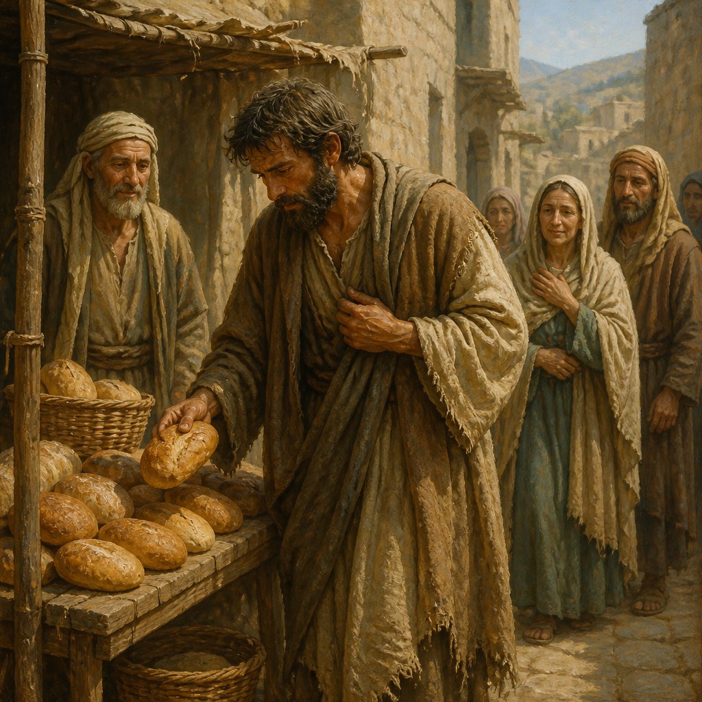 "Men do not despise a thief, if he steal to satisfy his soul when he is hungry;" - Proverbs 6:30