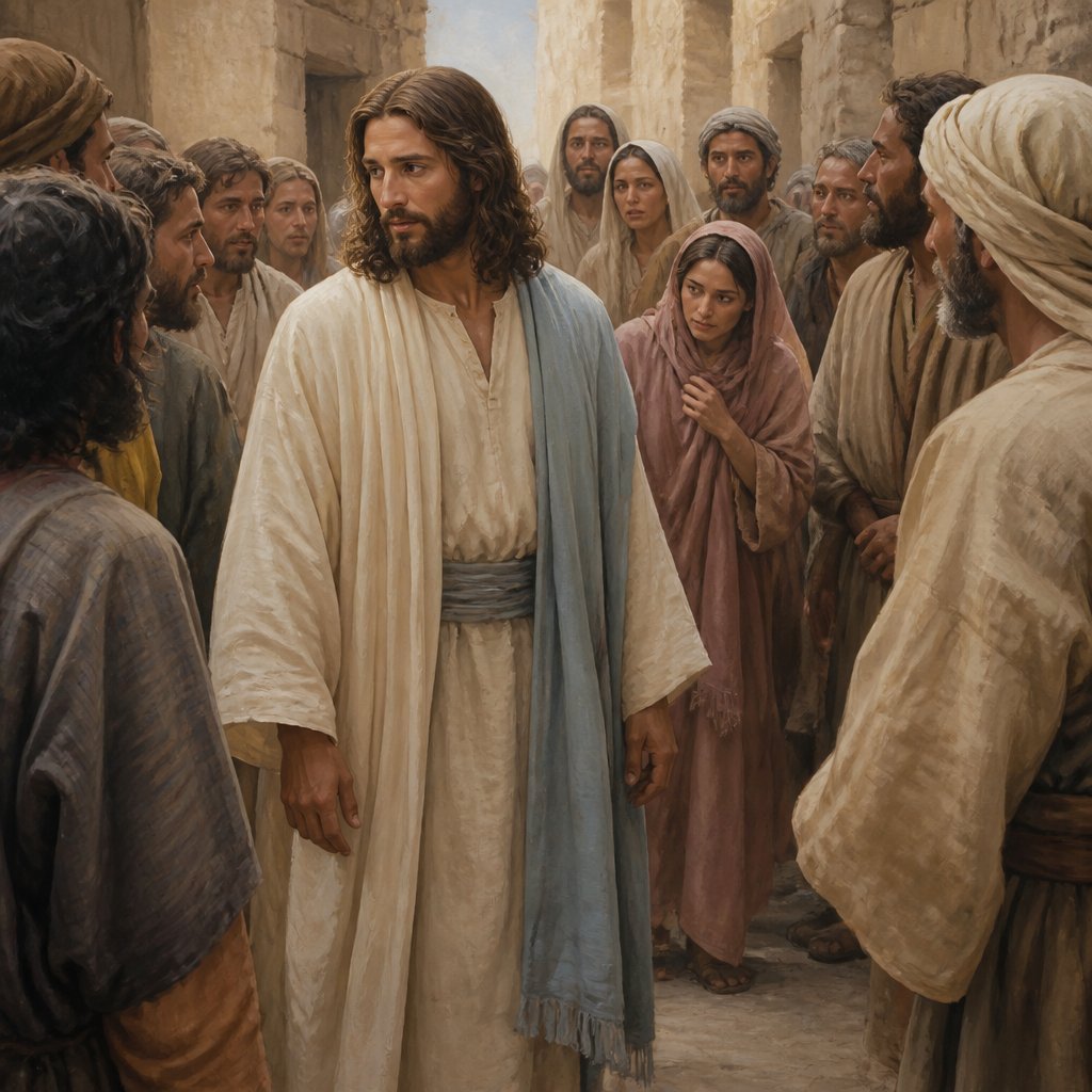 "And he looked round about to see her that had done this thing." - Mark 5:{verse.verse_number}