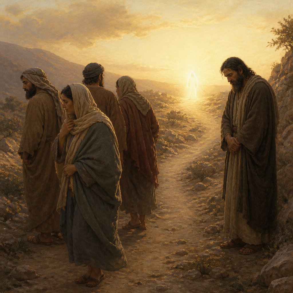 "Get you out of the way, turn aside out of the path, cause the Holy One of Israel to cease from before us." - Isaiah 30:{verse.verse_number}