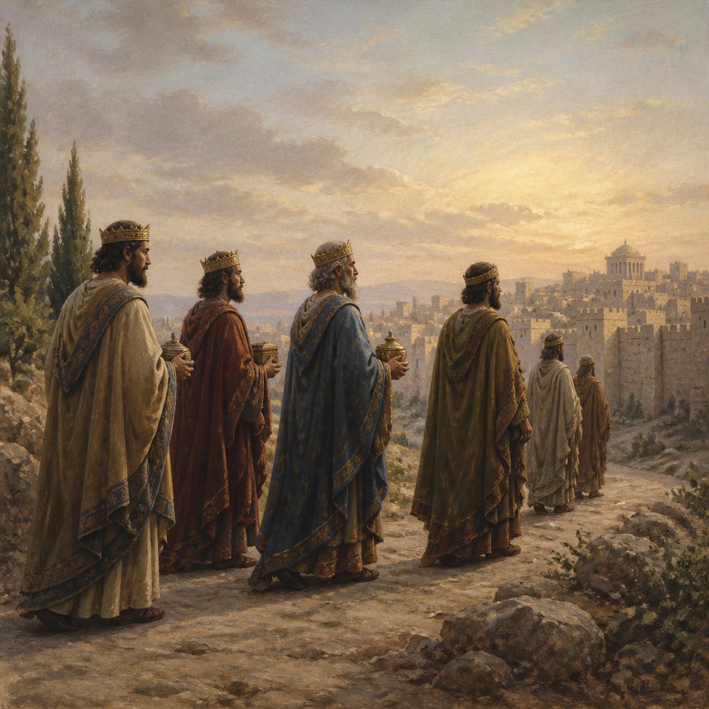 "For, lo, the kings were assembled, they passed by together." - Psalms 48:{verse.verse_number}