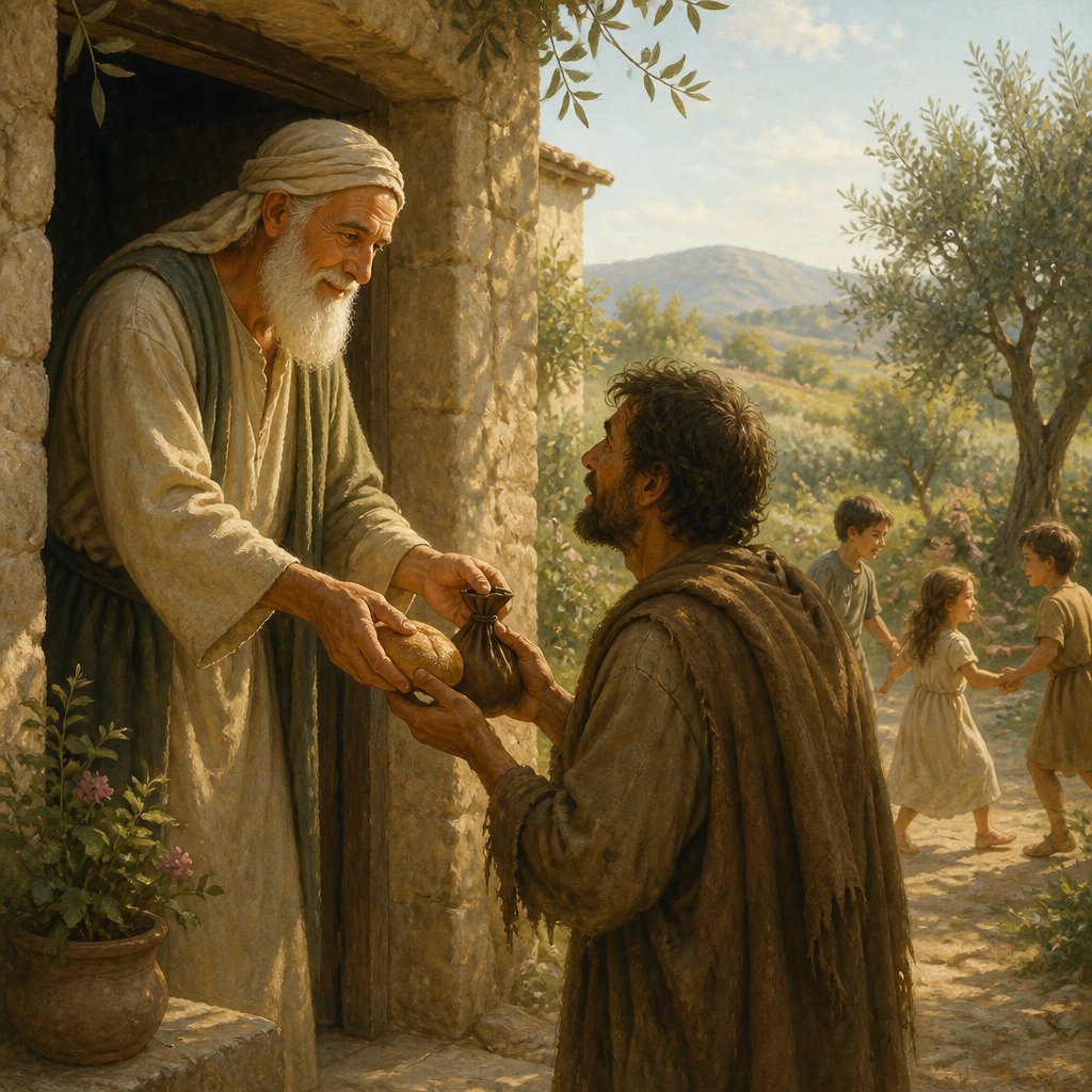 "He is ever merciful, and lendeth; and his seed is blessed." - Psalms 37:{verse.verse_number}