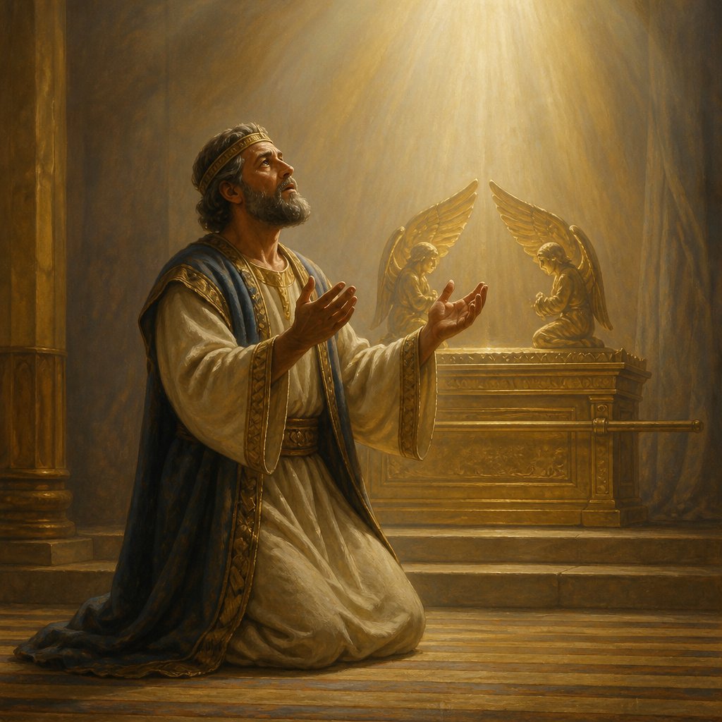 "And Hezekiah prayed before the LORD, and said, O LORD God of Israel, which dwellest between the cherubims, thou art the God, even thou alone, of all the kingdoms of the earth; thou hast made heaven and earth." - 2 Kings 19:{verse.verse_number}