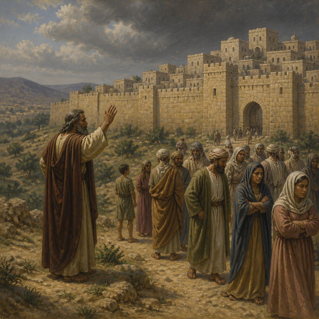 "Thus saith the LORD of hosts, the God of Israel; Behold, I will bring upon this city and upon all her towns all the evil that I have pronounced against it, because they have hardened their necks, that they might not hear my words." - Jeremiah 19:15