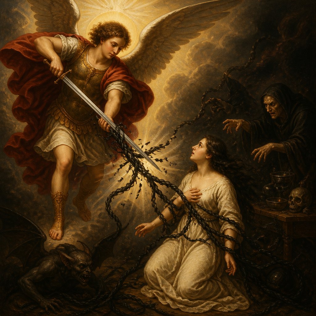 cord of sin and witchcraft cut