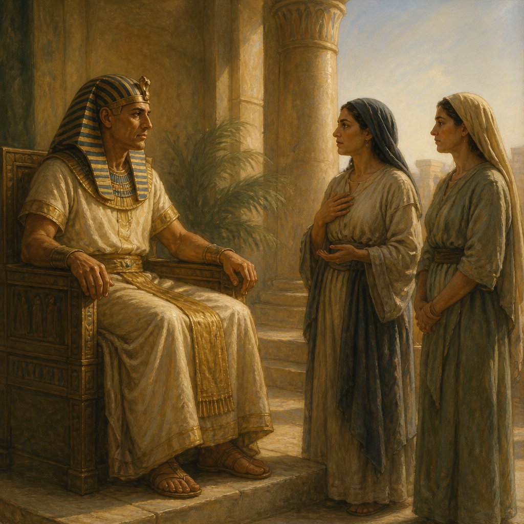 "And the king of Egypt called for the midwives, and said unto them, Why have ye done this thing, and have saved the men children alive?" - Exodus 1:18