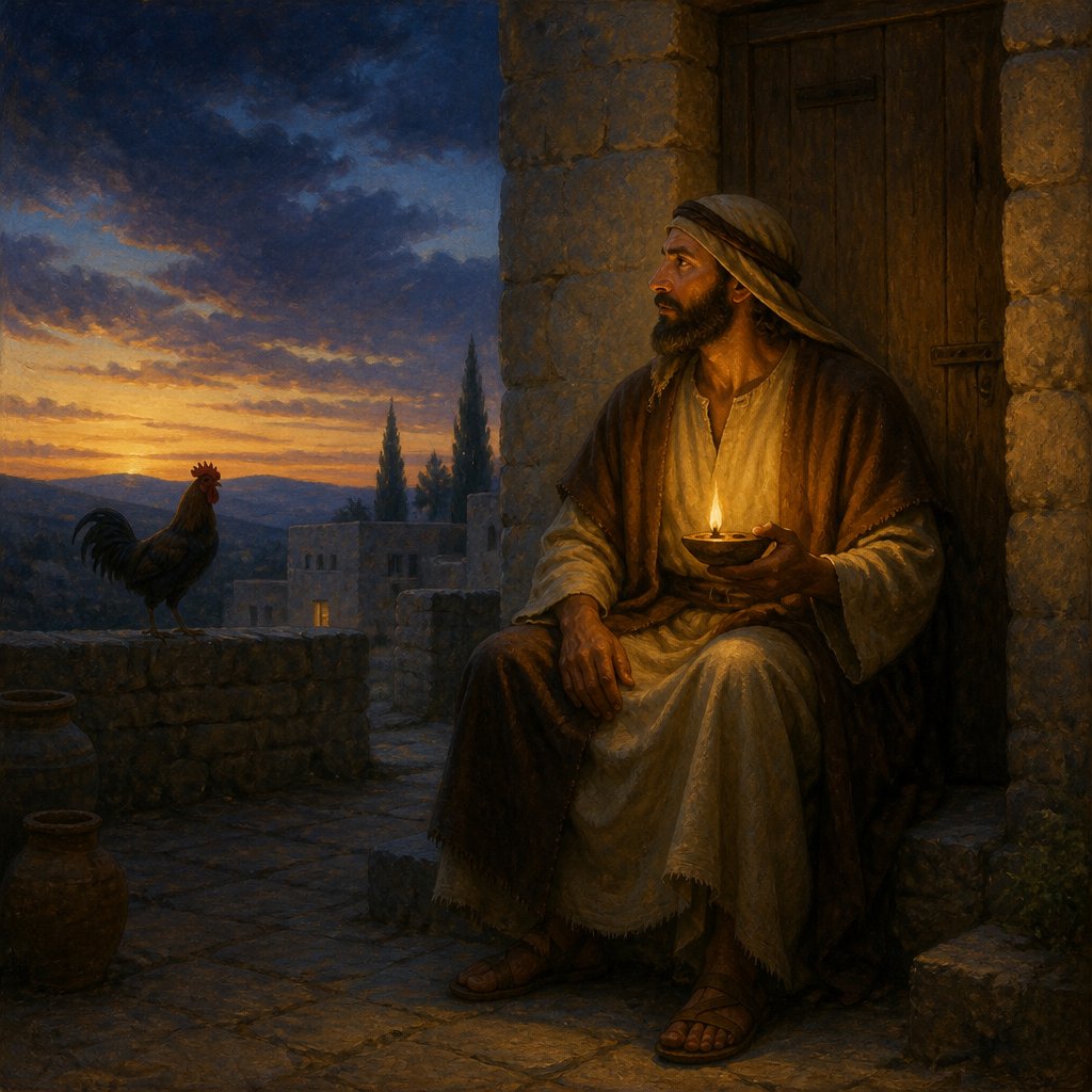 "Therefore keep watch because you do not know when the owner of the house will come back - whether in the evening, or at midnight, or when the rooster crows, or at dawn. If he comes suddenly, do not let him find you sleeping. What I say to you, I say to everyone: ‘Watch!’" - Mark 13:35-37