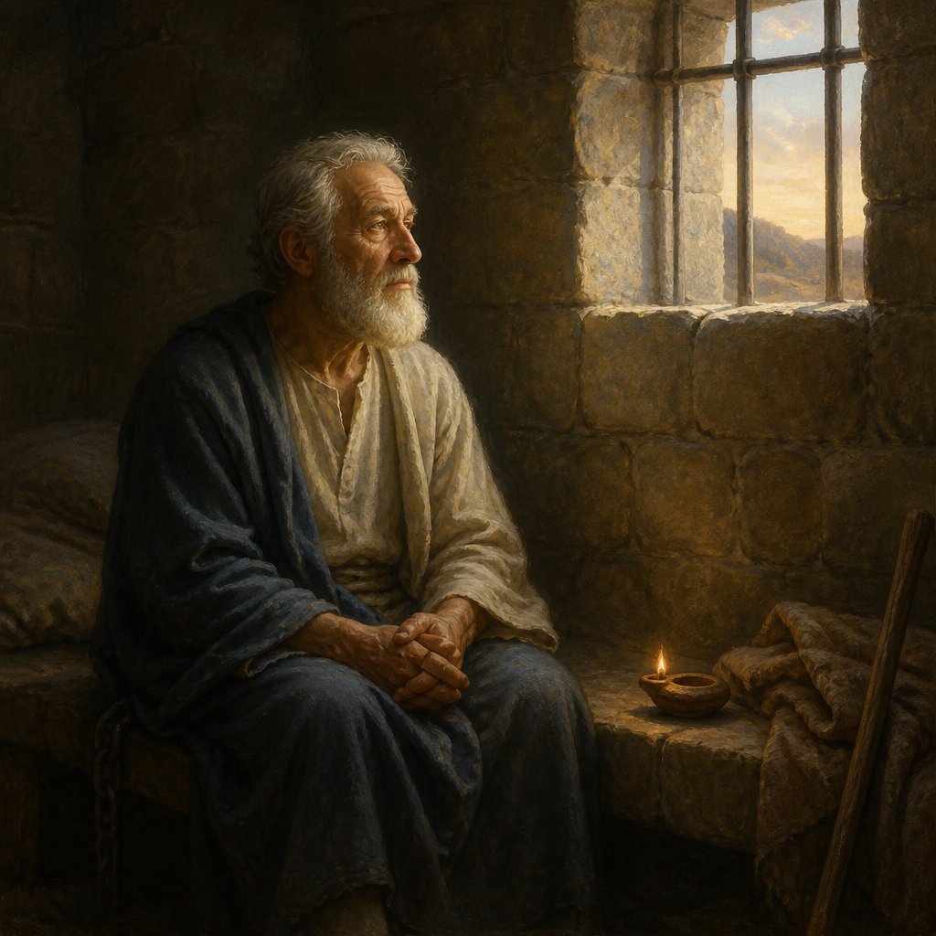 "For I am now ready to be offered, and the time of my departure is at hand." - 2 Timothy 4:{verse.verse_number}