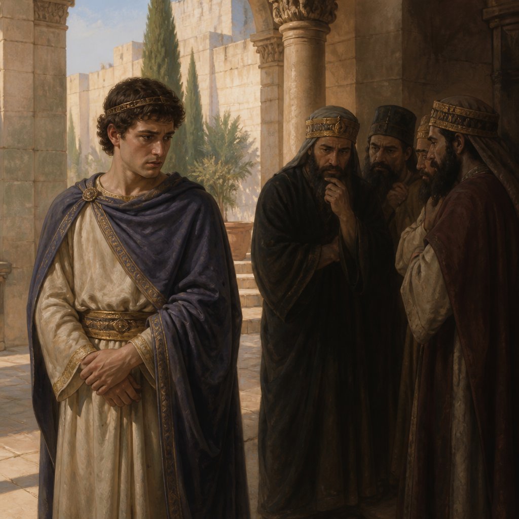 "And there are gathered unto him vain men, the children of Belial, and have strengthened themselves against Rehoboam the son of Solomon, when Rehoboam was young and tenderhearted, and could not withstand them." - 2 Chronicles 13:7